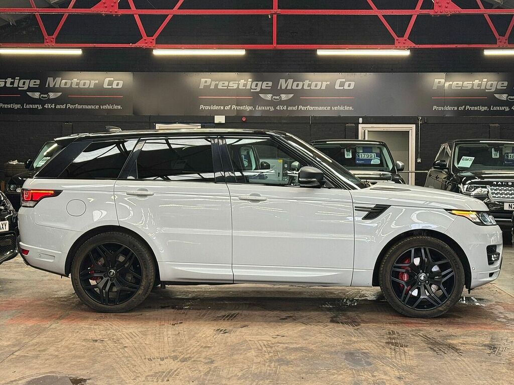 Land Rover Range Rover Sport Sd V6 Dynamic CA67GPZ White #3