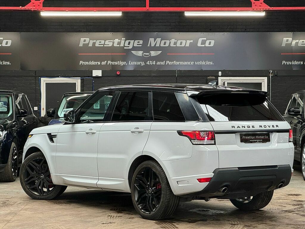 Land Rover Range Rover Sport Sd V6 Dynamic CA67GPZ White #5