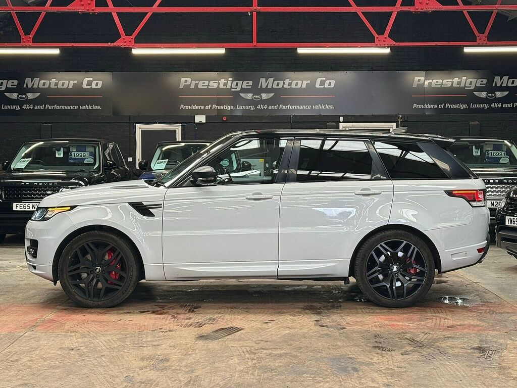 Land Rover Range Rover Sport Sd V6 Dynamic CA67GPZ White #6
