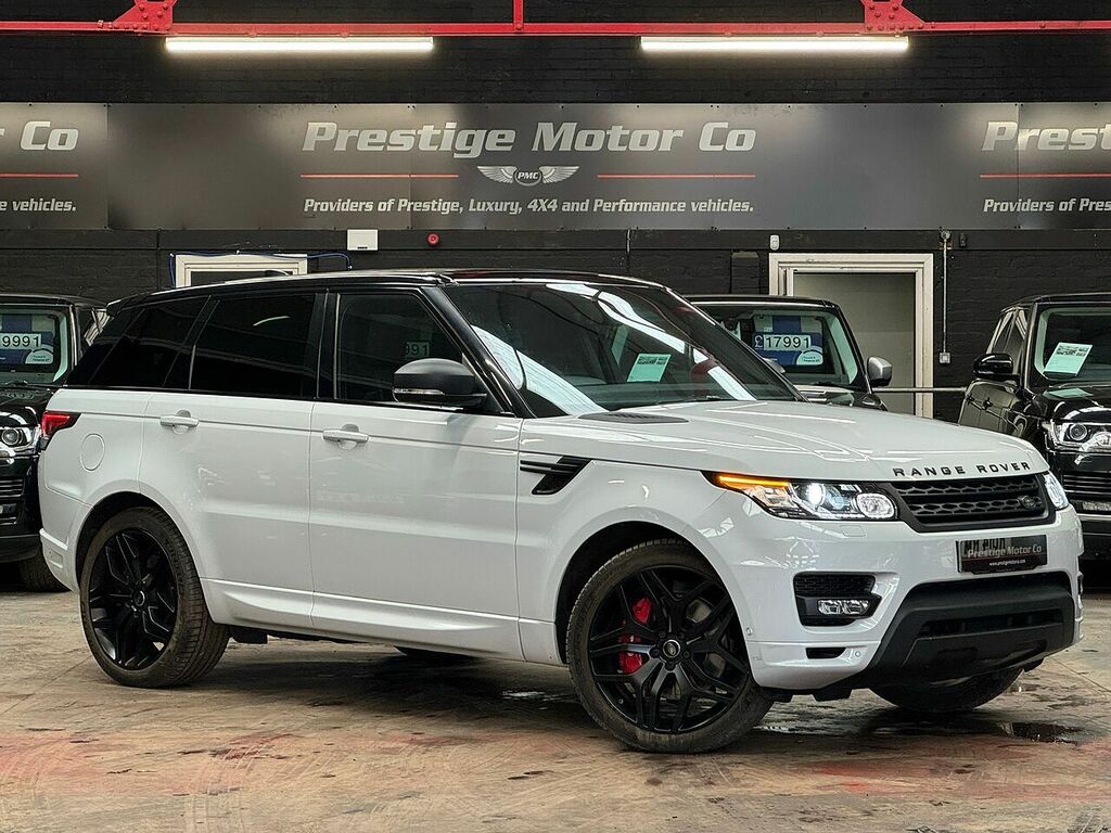 Land Rover Range Rover Sport Sd V6 Dynamic CA67GPZ White #2