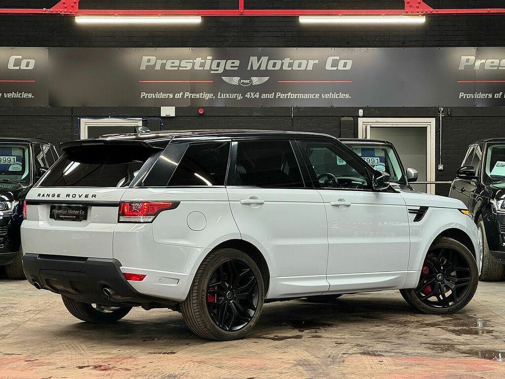 Land Rover Range Rover Sport Sd V6 Dynamic CA67GPZ White #4