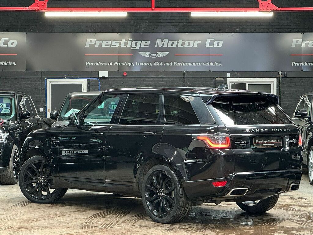Land Rover Range Rover Sport Sd V6 Hse Dynamic VO67CGY Black #5