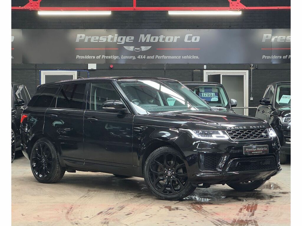 Land Rover Range Rover Sport Sd V6 Hse Dynamic VO67CGY Black #2