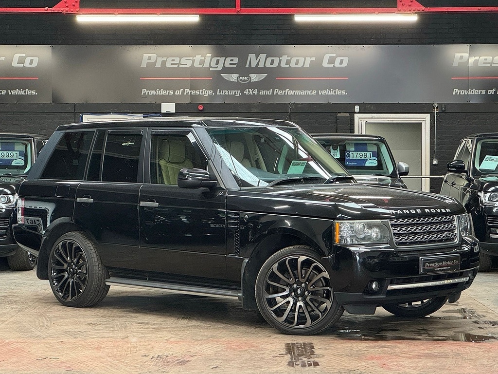 Land Rover Range Rover Td V8 Vogue YY10NWM Black #2
