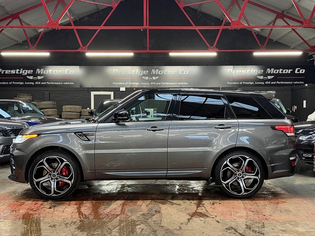 Land Rover Range Rover Sport Sd V6 Dynamic YN66WLJ Grey #6