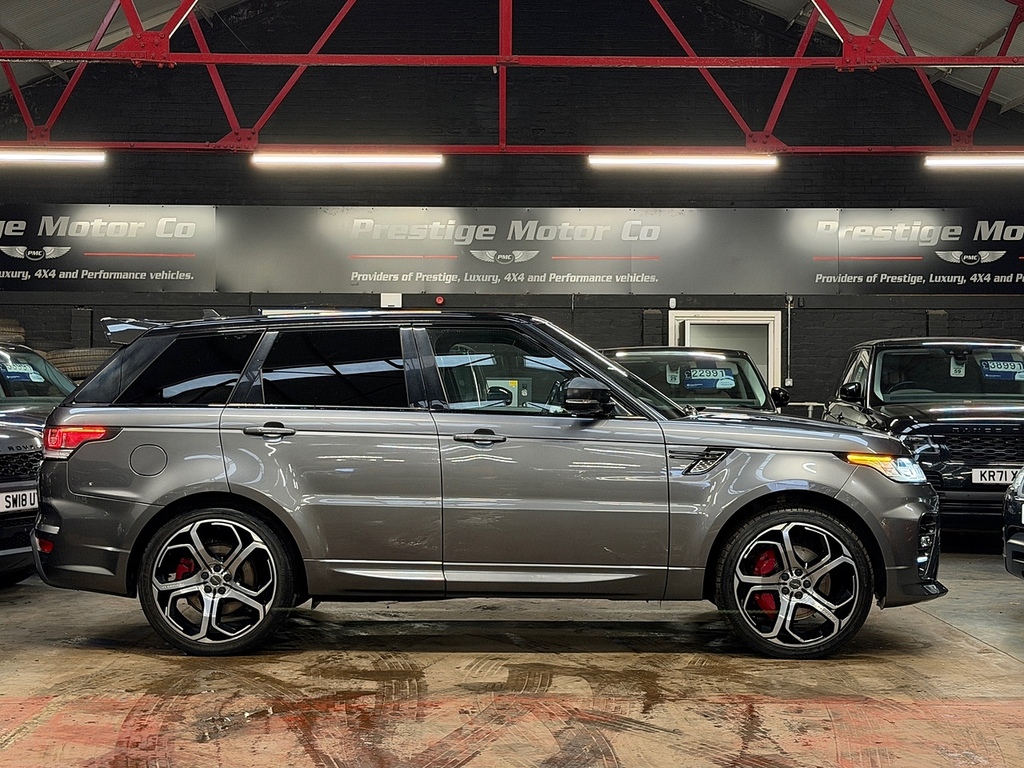 Land Rover Range Rover Sport Sd V6 Dynamic YN66WLJ Grey #3