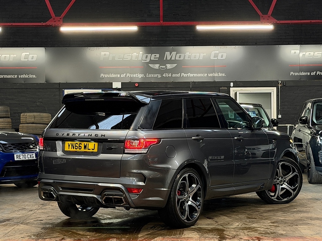 Land Rover Range Rover Sport Sd V6 Dynamic YN66WLJ Grey #4