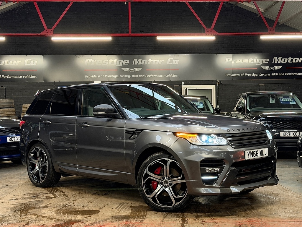 Land Rover Range Rover Sport Sd V6 Dynamic YN66WLJ Grey #2