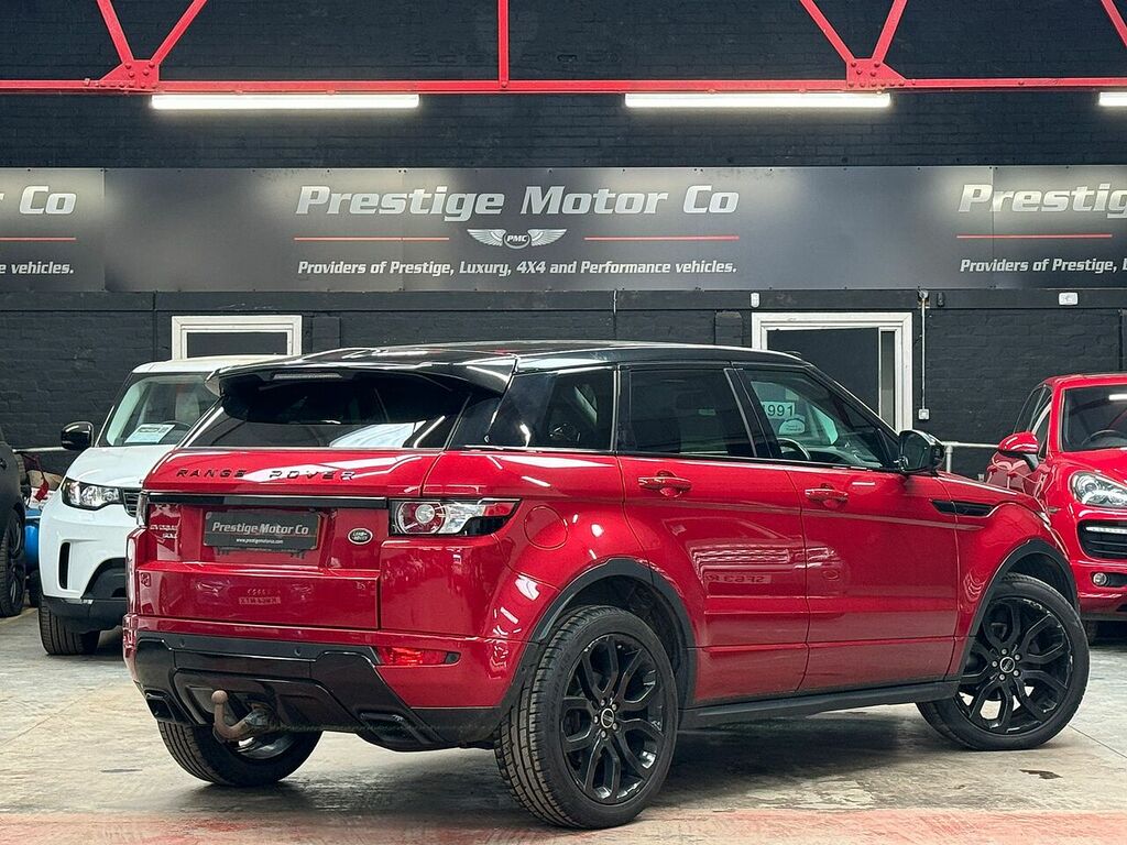 Land Rover Range Rover Evoque Sd4 Dynamic OE64DFK Red #4