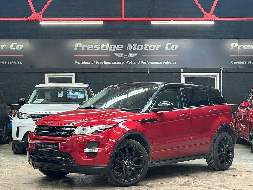 Land Rover Range Rover Evoque Sd4 Dynamic Red