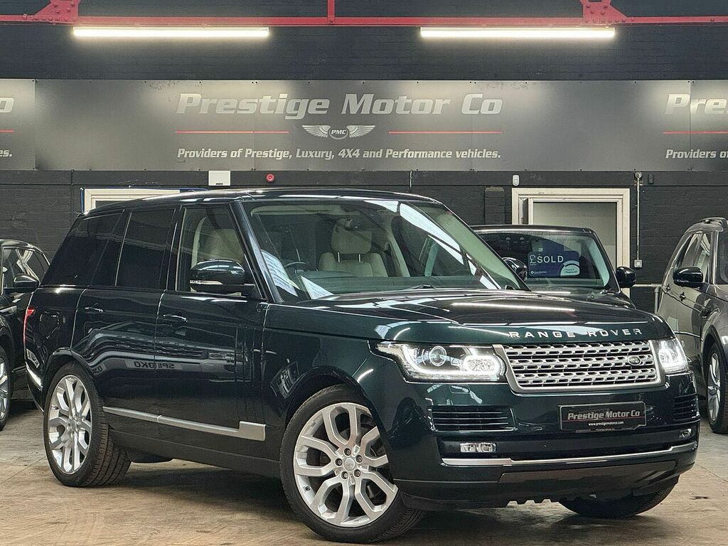Land Rover Range Rover Td V6 Vogue HJ65HCF Green #2