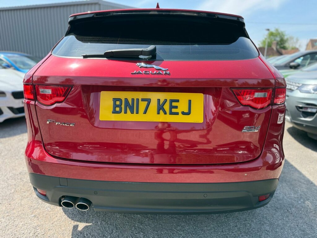 Jaguar F-Pace 2.0 D180 R-sport Awd Euro 6 Ss BN17KEJ Red #5