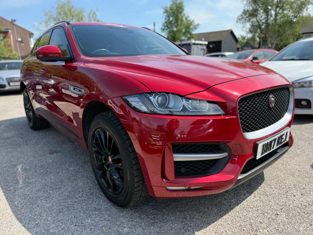 Jaguar F-Pace 2.0 D180 R-sport Awd Euro 6 Ss Red