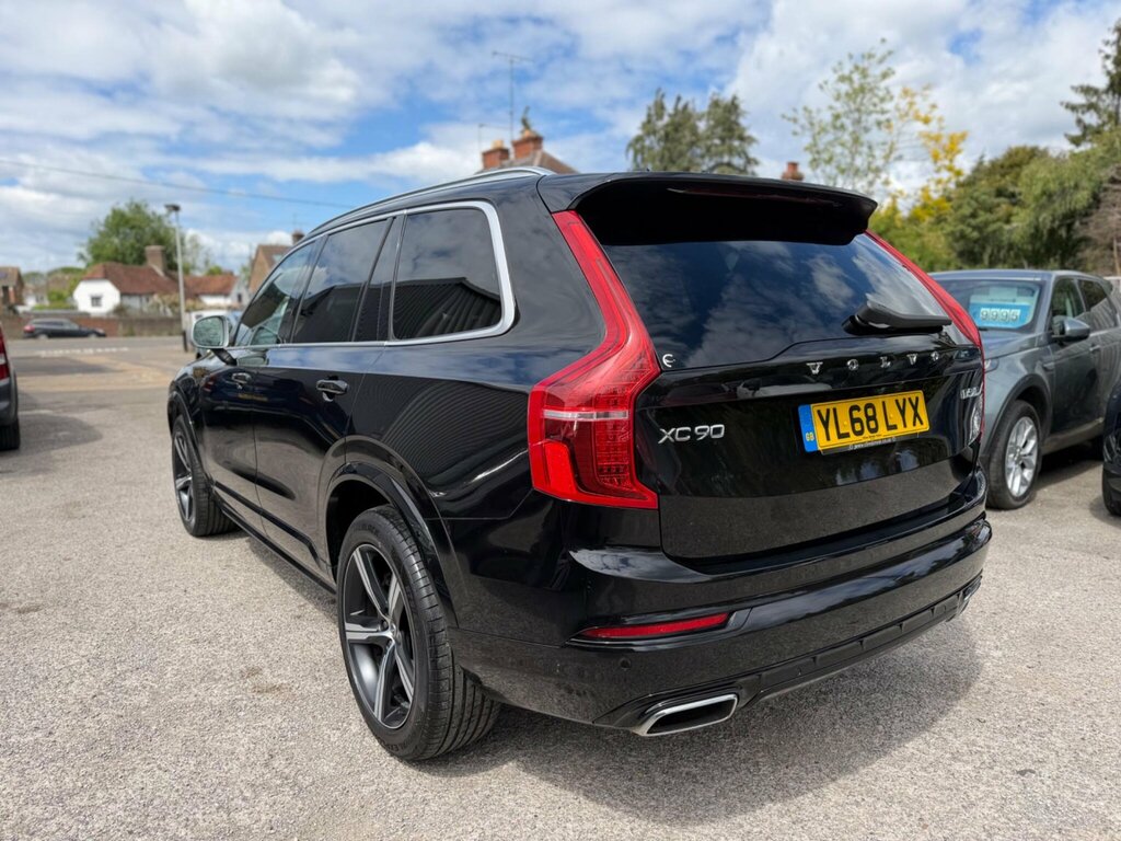 Volvo XC90 2.0 D5 Powerpulse R-design 4Wd Euro 6 Ss 5 YL68LYX Black #4