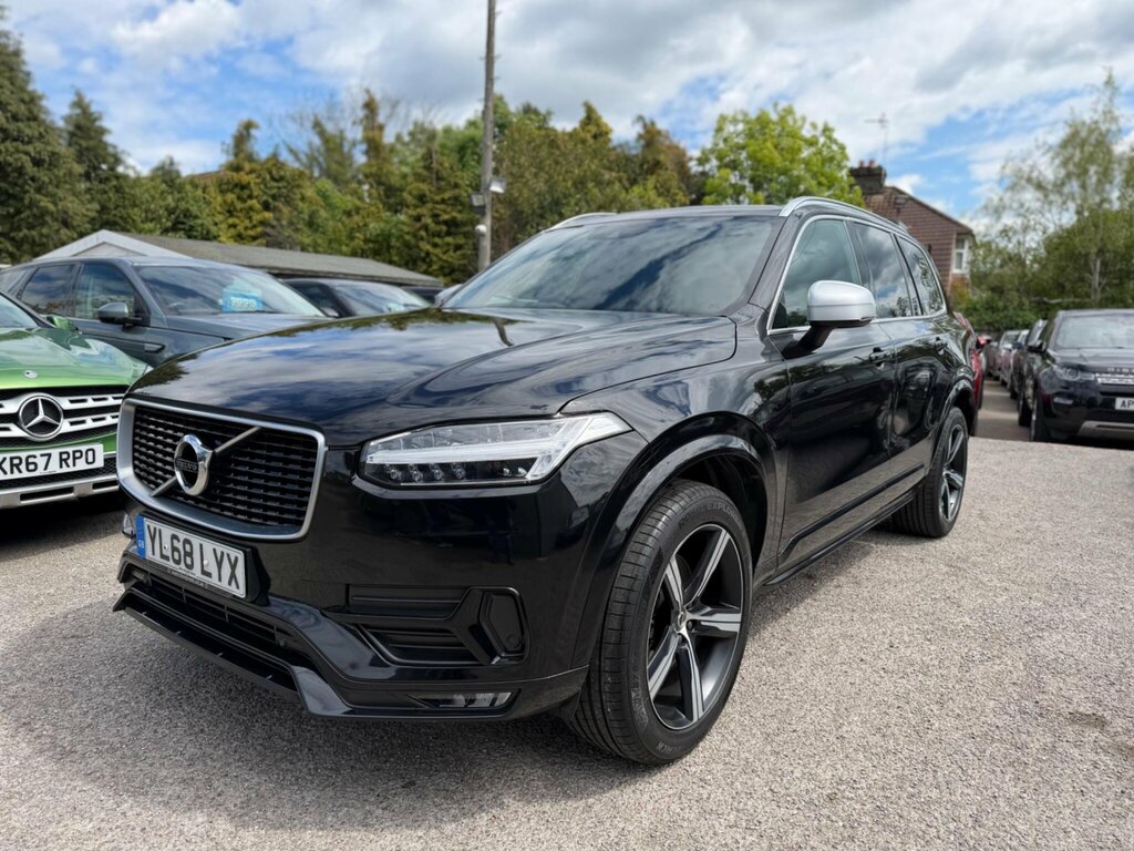 Volvo XC90 2.0 D5 Powerpulse R-design 4Wd Euro 6 Ss 5 YL68LYX Black #3