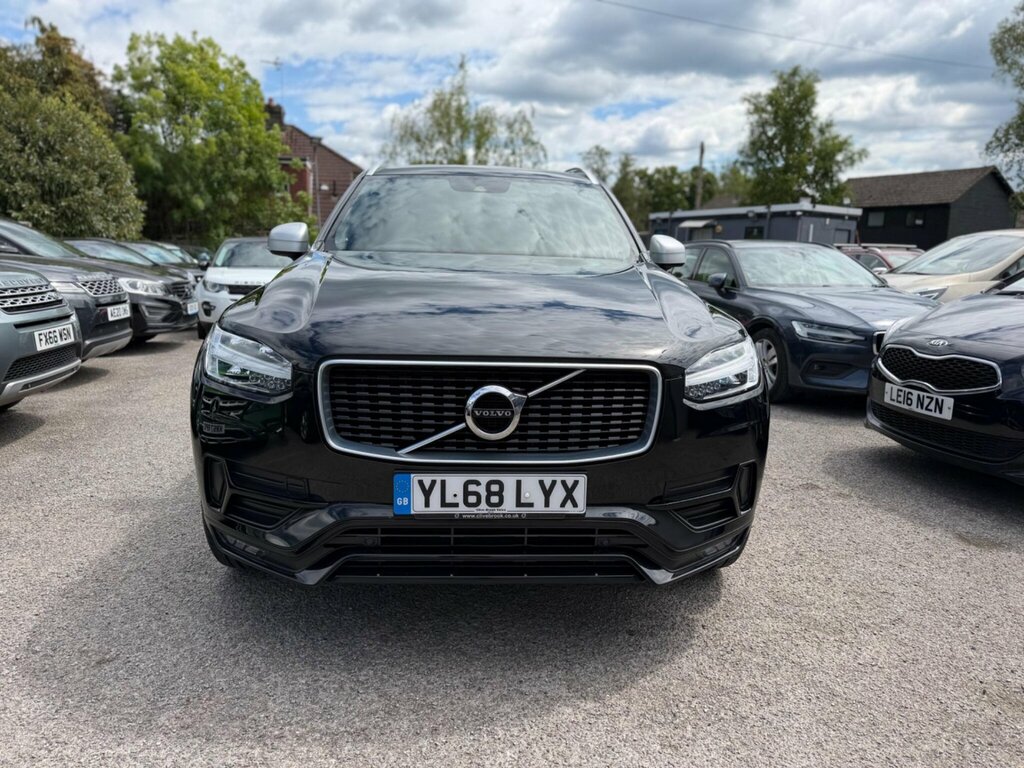Volvo XC90 2.0 D5 Powerpulse R-design 4Wd Euro 6 Ss 5 YL68LYX Black #2