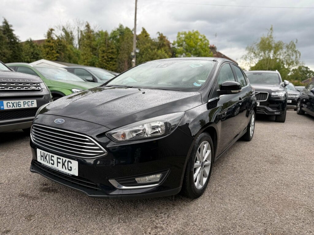 Ford Focus 1.0T Ecoboost Titanium Euro 6 Ss HK15FKG Black #3