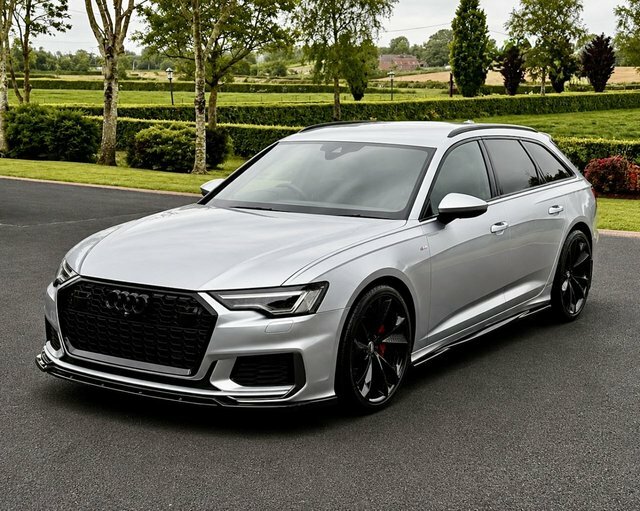 Audi A6 Avant Tdi 40 S Line WV70OWK Silver #3