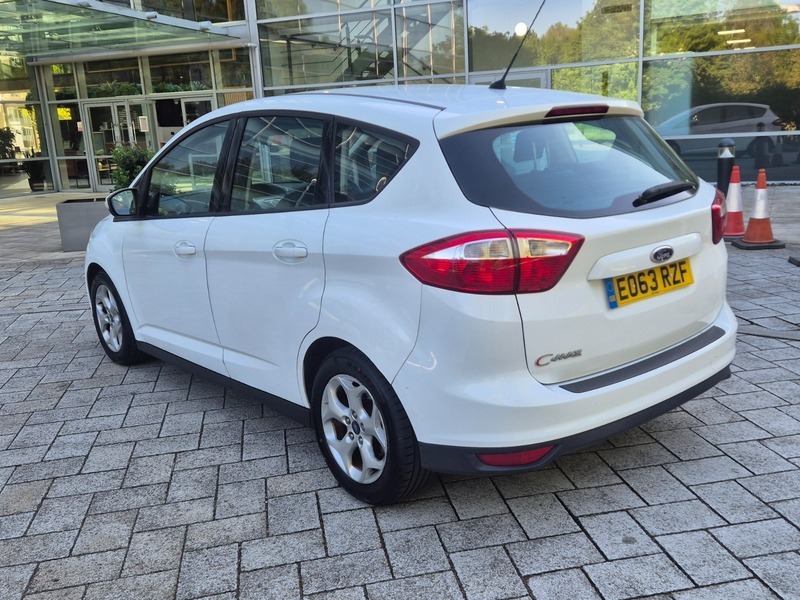Ford C-Max 1.6 Zetec Mpv White #4