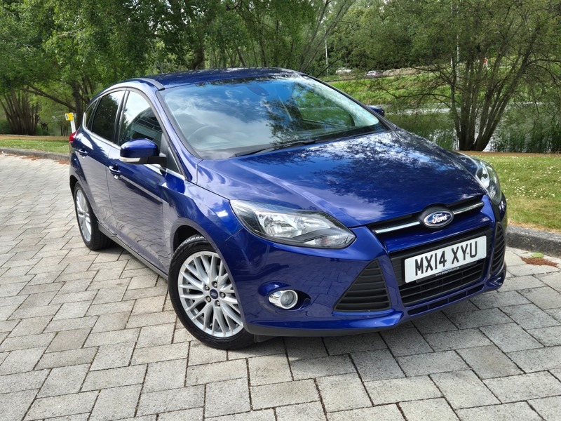 Ford Focus 1.0T Ecoboost Zetec Hatchback Blue #3