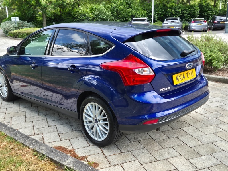 Ford Focus 1.0T Ecoboost Zetec Hatchback Blue #4