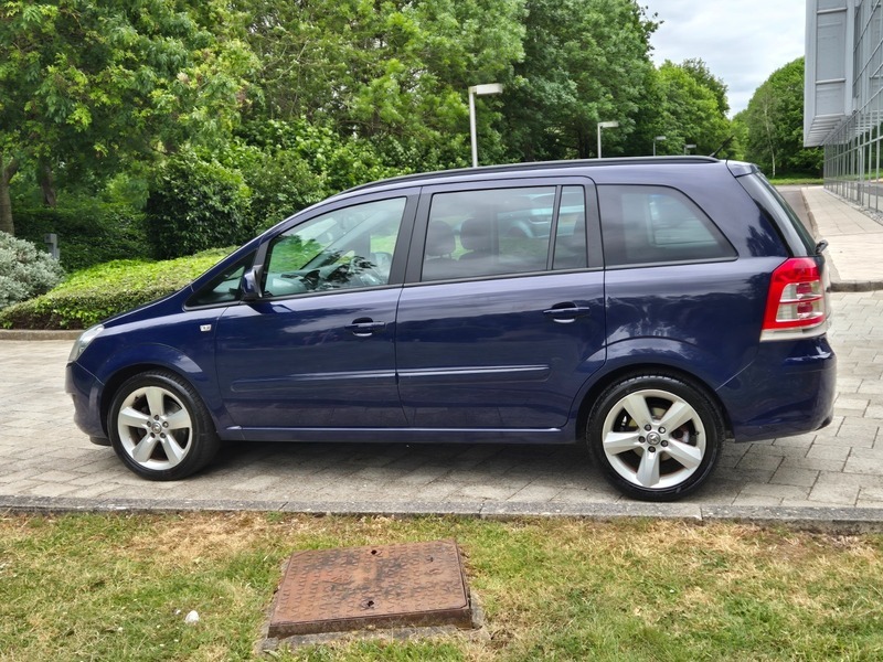 Vauxhall Zafira 1.6 16V Exclusiv Mpv Blue #6