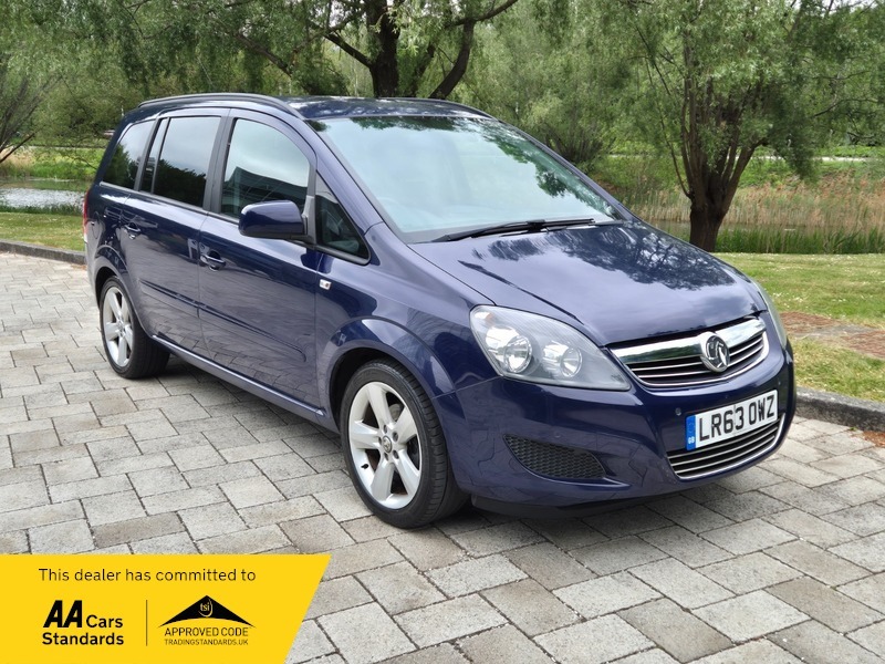 Vauxhall Zafira 1.6 16V Exclusiv Mpv Blue