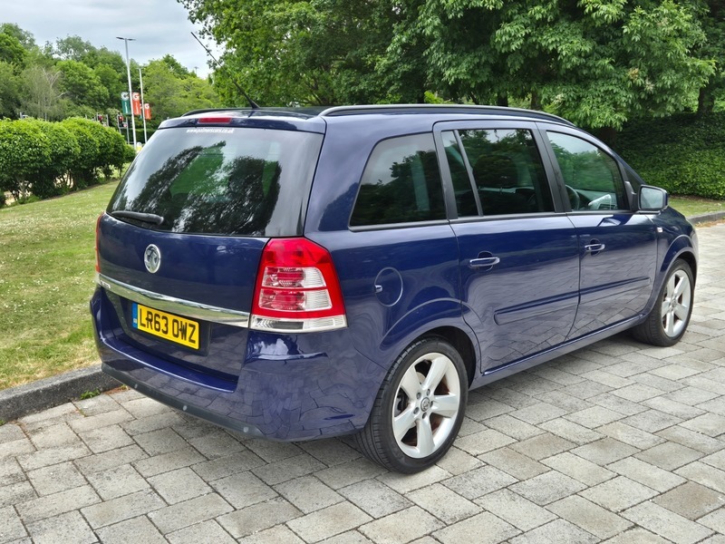 Vauxhall Zafira 1.6 16V Exclusiv Mpv Blue #3