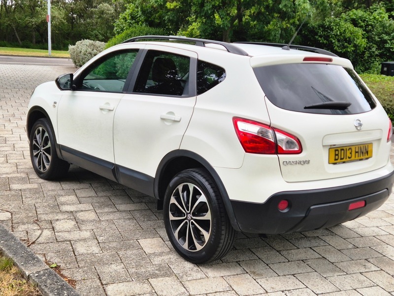 Nissan Qashqai 1.6 360 Suv BD13HNN White #4