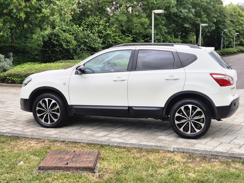 Nissan Qashqai 1.6 360 Suv BD13HNN White #6