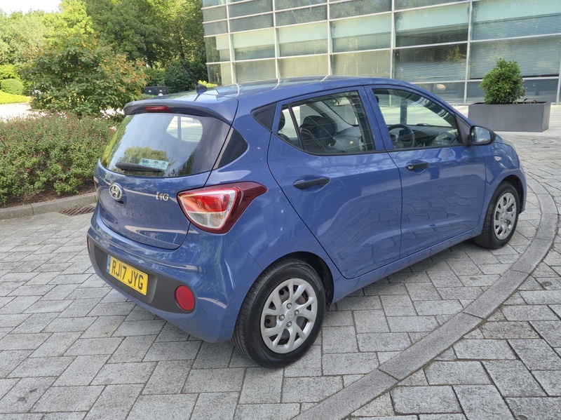 Hyundai I10 1.0 S Hatchback RJ17JYG Blue #6