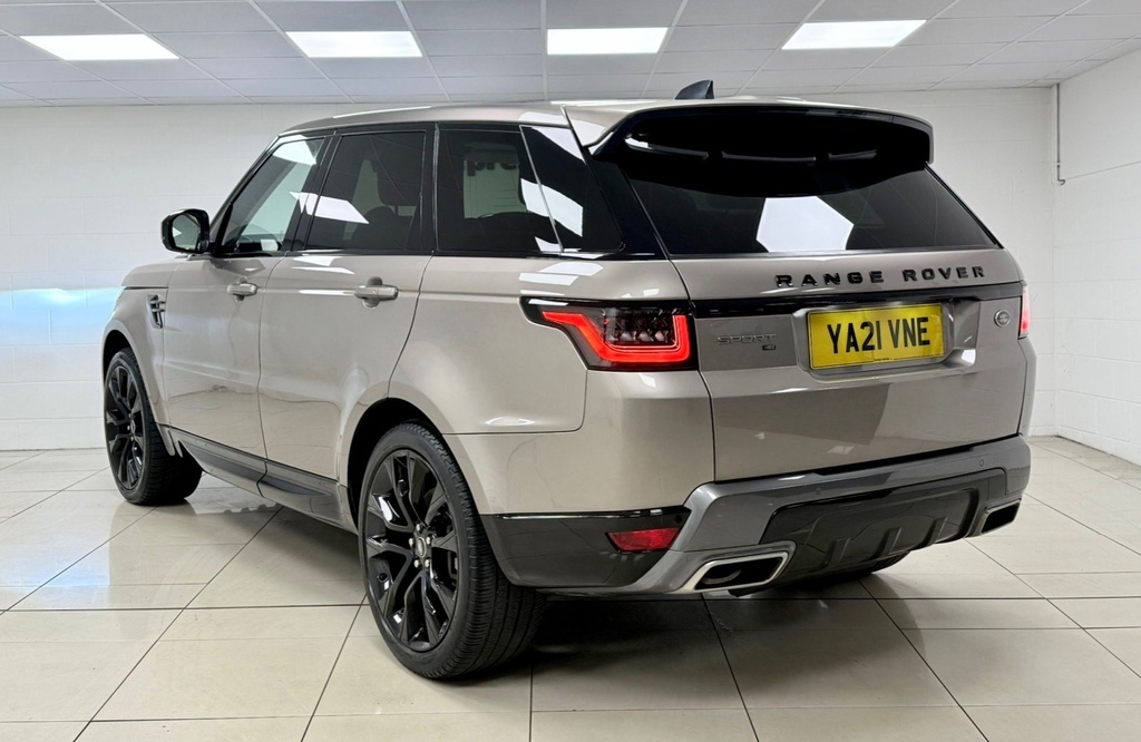 Land Rover Range Rover Sport 3.0 D250 Hse Silver - One Owner YA21VNE Brown #3