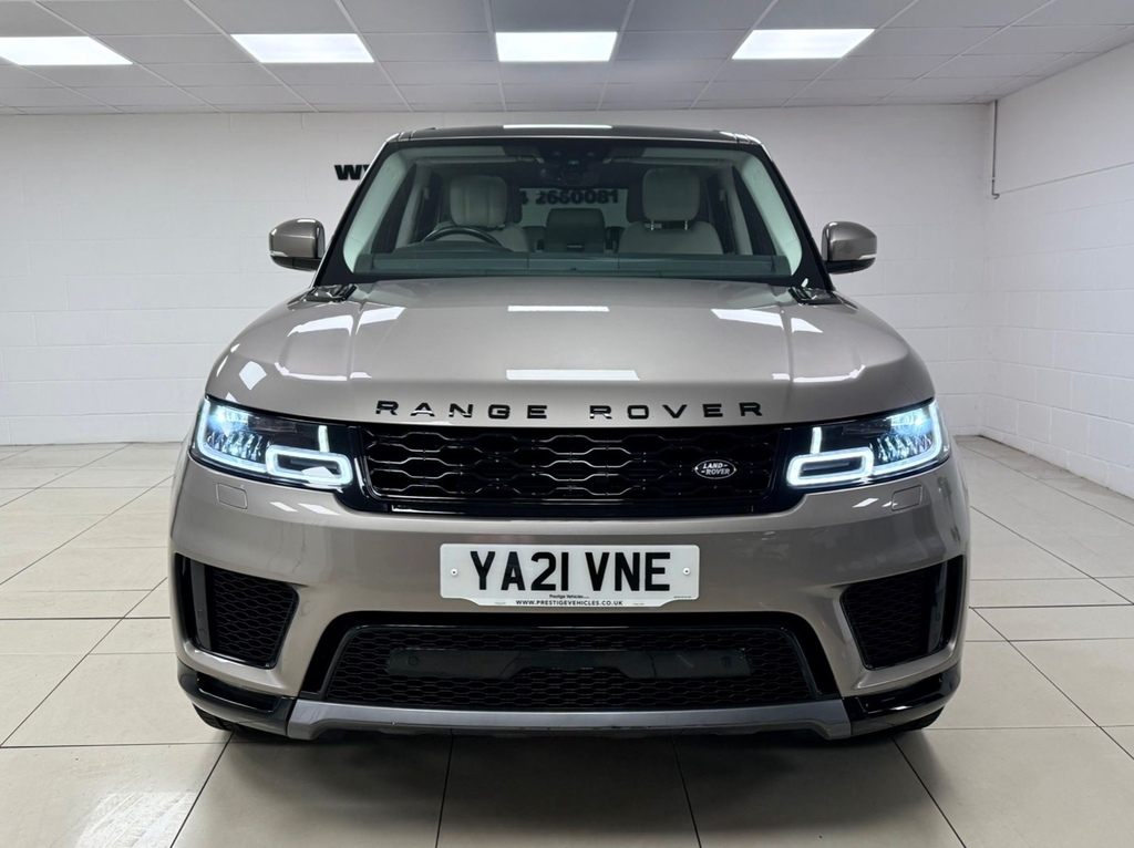 Land Rover Range Rover Sport 3.0 D250 Hse Silver - One Owner YA21VNE Brown #5