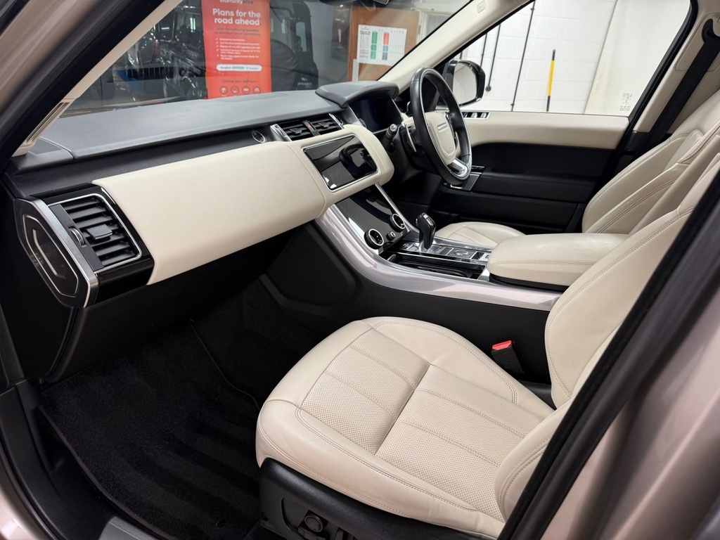 Land Rover Range Rover Sport 3.0 D250 Hse Silver - One Owner YA21VNE Brown #6