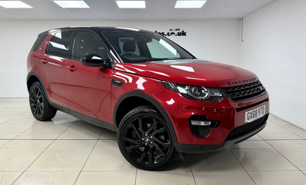 Land Rover Discovery Sport 2.0 Td4 180 Hse - Low Miles - One Owner Red