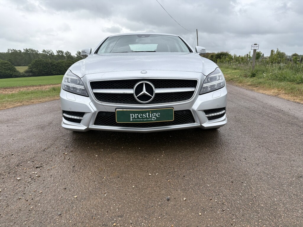 Mercedes-Benz CLS Saloon 3.0 Cls350 Cdi V6 Amg Sport 2013 Silver #5