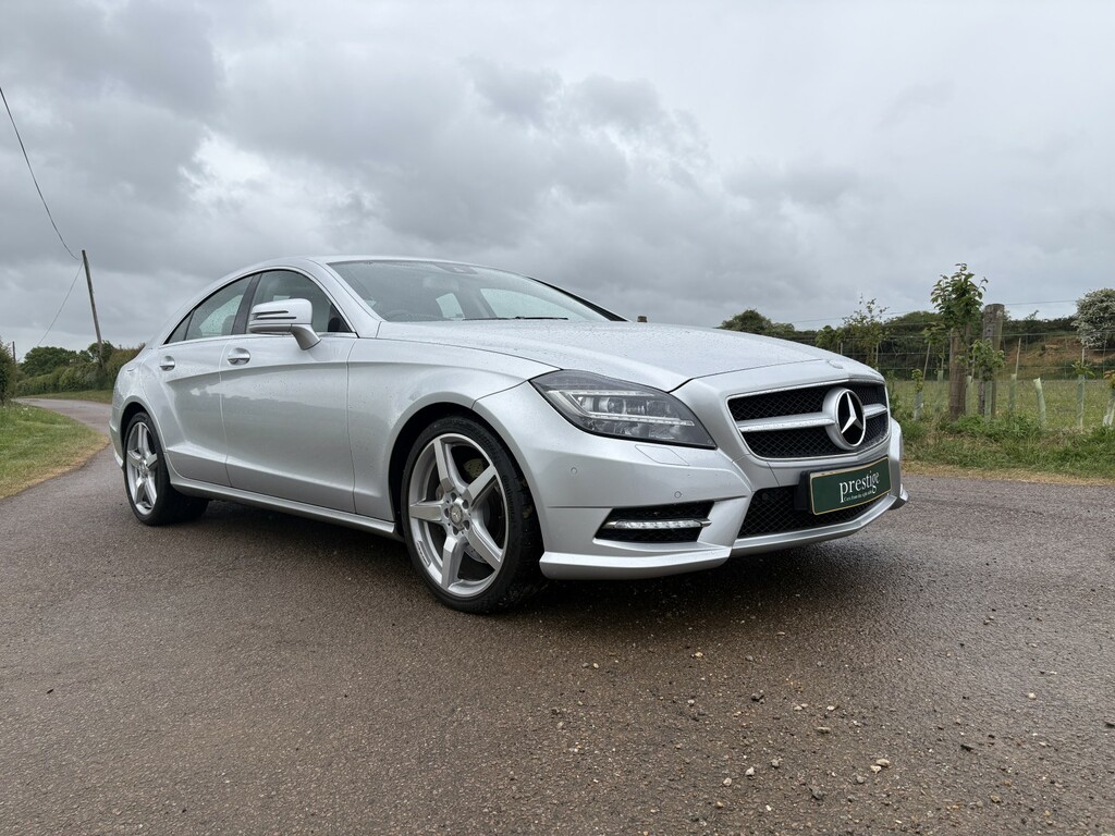 Mercedes-Benz CLS Saloon 3.0 Cls350 Cdi V6 Amg Sport 2013 Silver #4