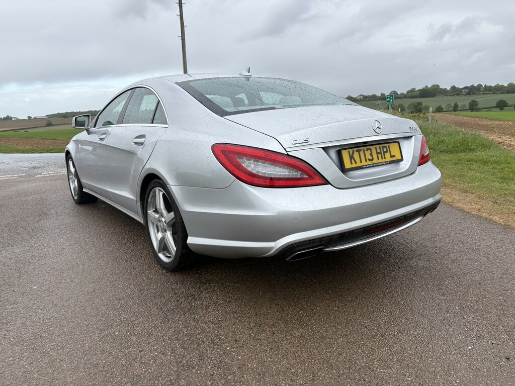 Mercedes-Benz CLS Saloon 3.0 Cls350 Cdi V6 Amg Sport 2013 Silver #2