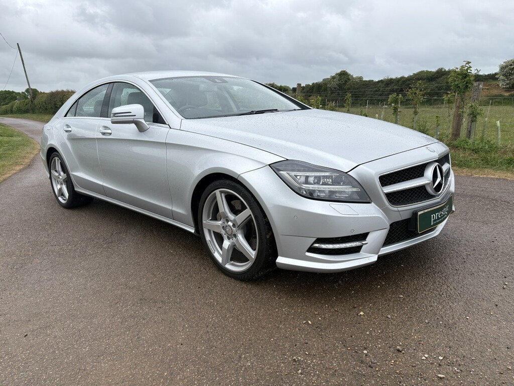 Mercedes-Benz CLS Saloon 3.0 Cls350 Cdi V6 Amg Sport 2013 Silver