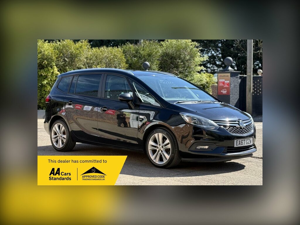 Vauxhall Zafira Tourer 1.4I Turbo Sri Nav Euro 6 Black