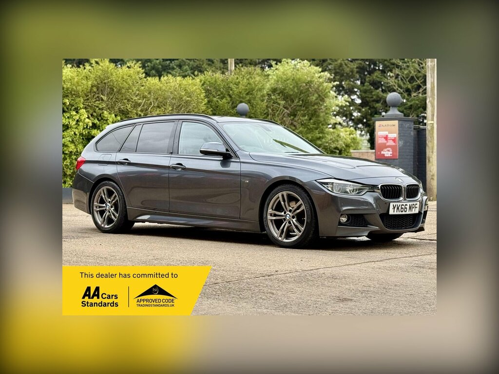 BMW 3 Series 2.0 320D M Sport Touring Euro 6 Ss Grey