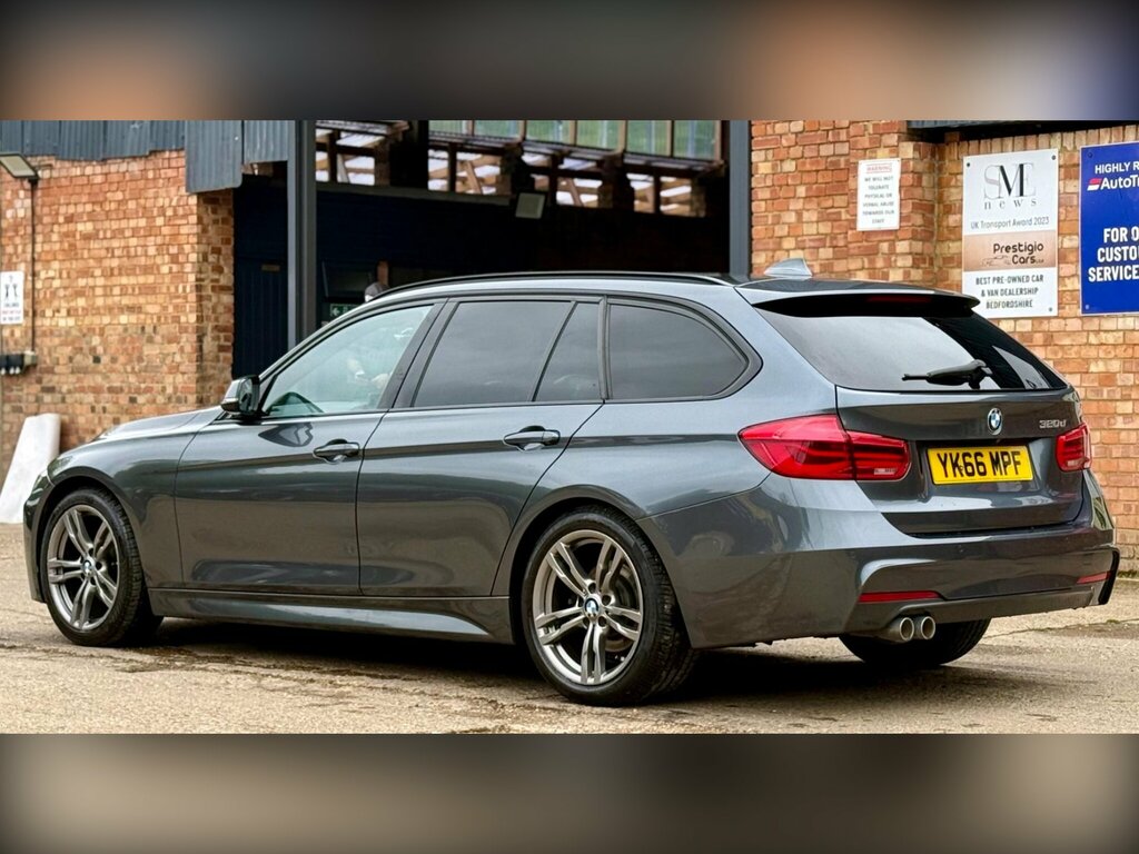 BMW 3 Series 2.0 320D M Sport Touring Euro 6 Ss YK66MPF Grey #5