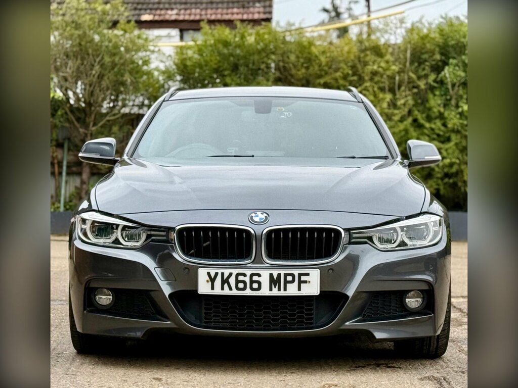 BMW 3 Series 2.0 320D M Sport Touring Euro 6 Ss YK66MPF Grey #2
