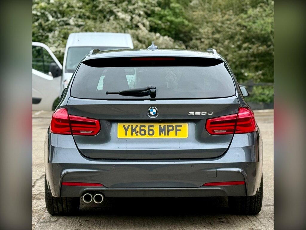 BMW 3 Series 2.0 320D M Sport Touring Euro 6 Ss YK66MPF Grey #6