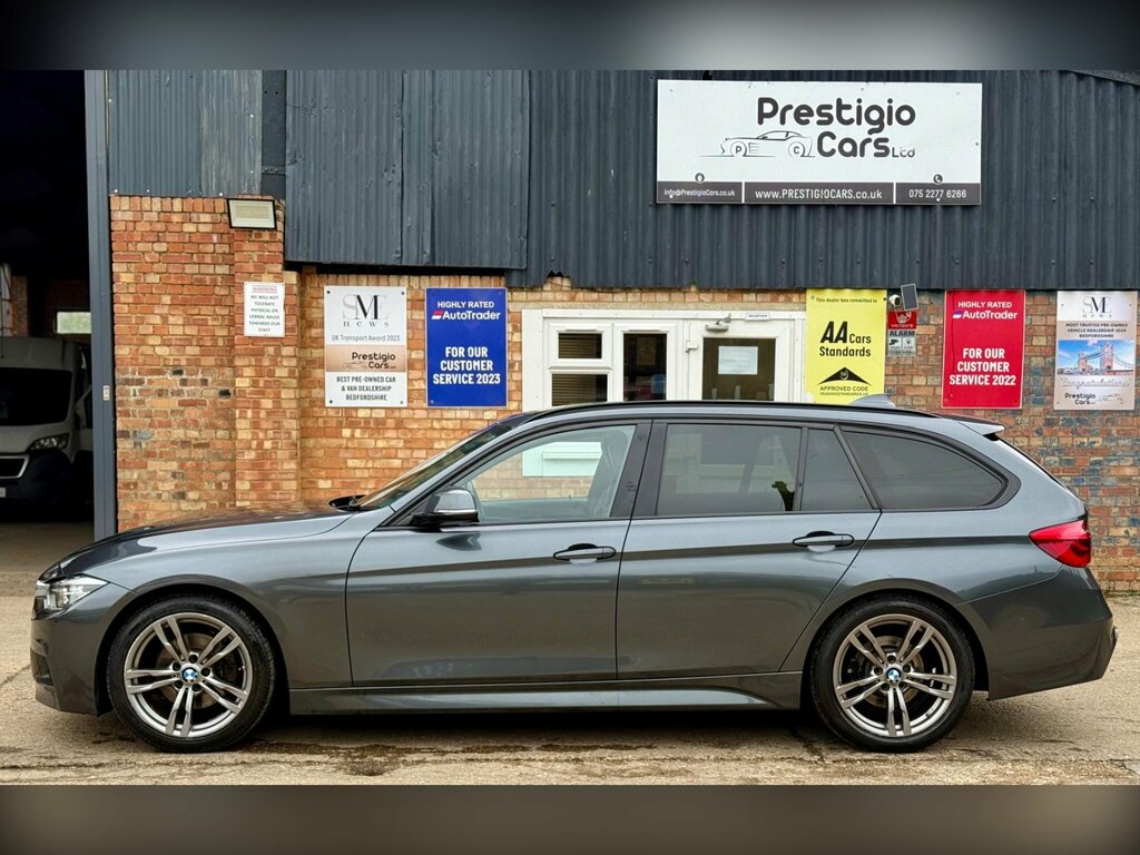 BMW 3 Series 2.0 320D M Sport Touring Euro 6 Ss YK66MPF Grey #4