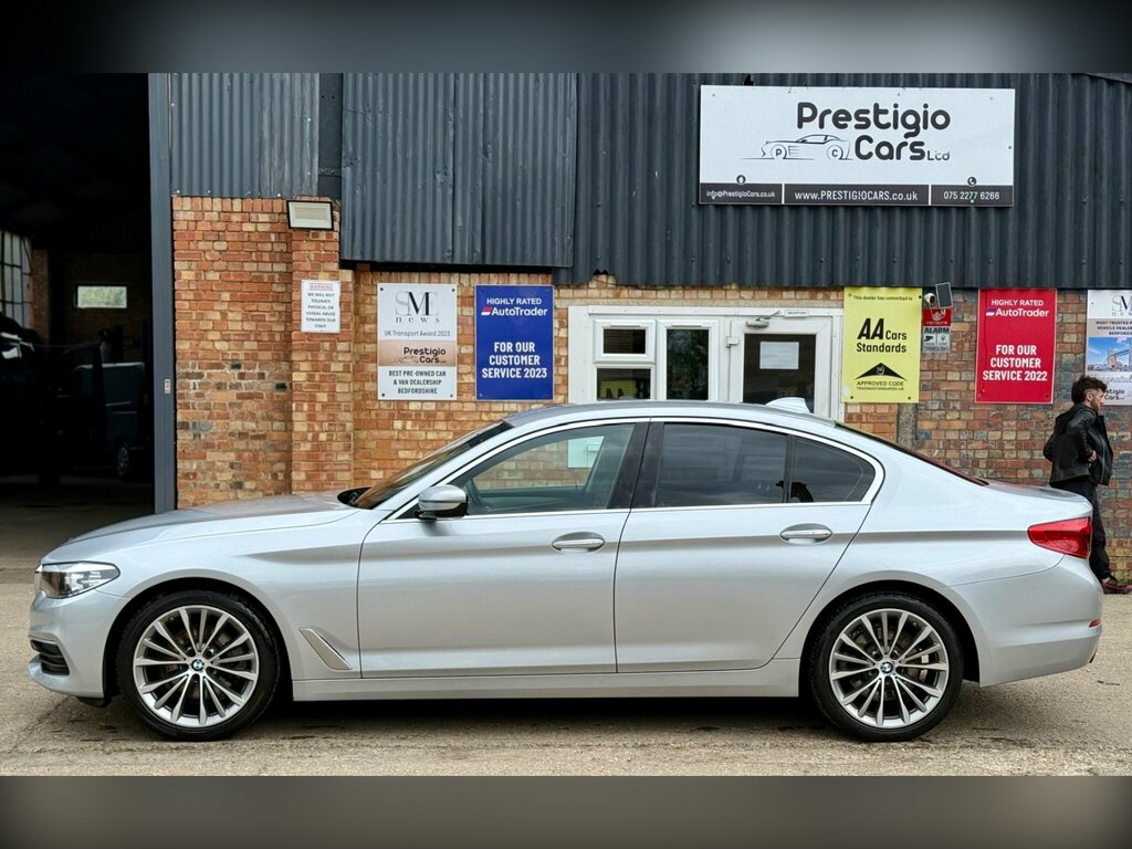 BMW 5 Series 2.0 520D Se Euro 6 Ss YL17XVA Silver #3