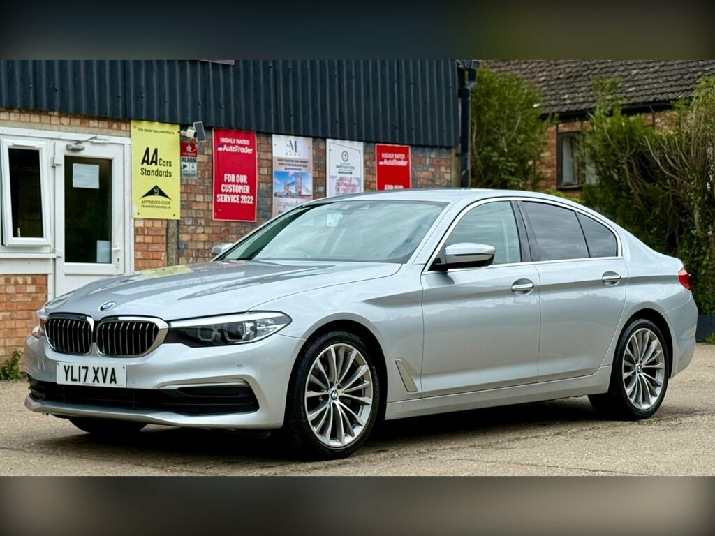 BMW 5 Series 2.0 520D Se Euro 6 Ss YL17XVA Silver #2