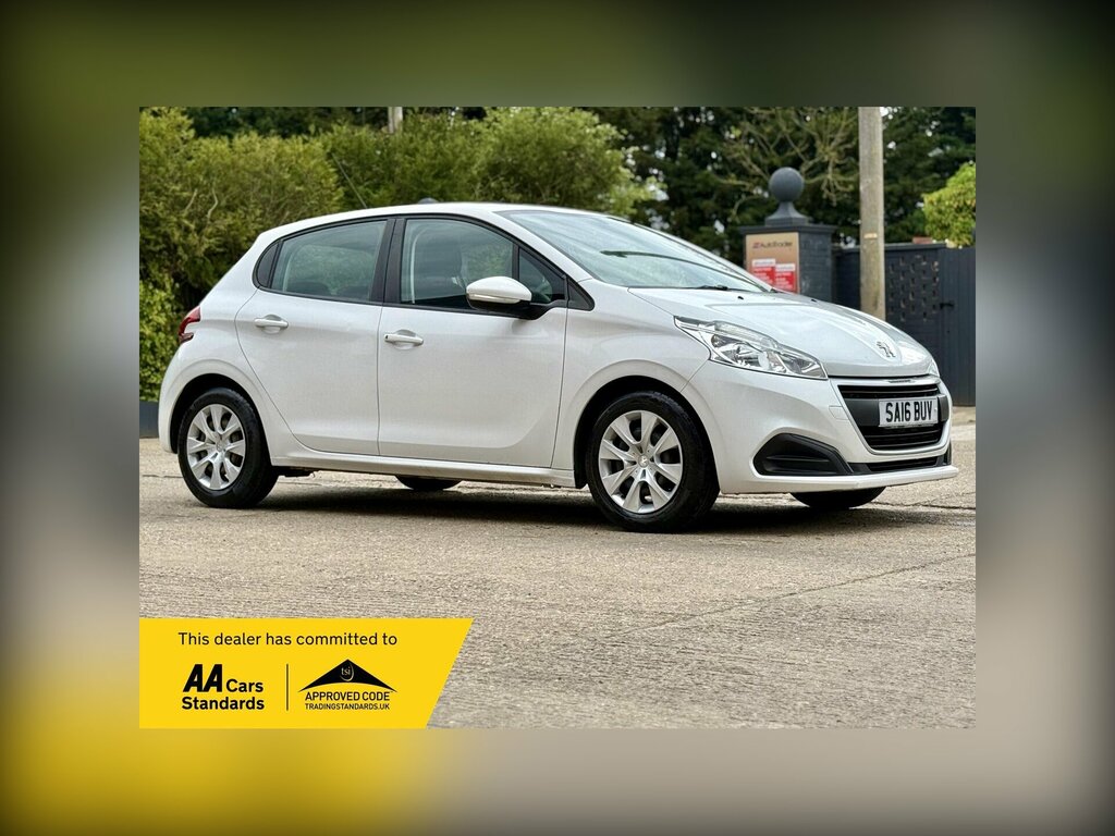 Peugeot 208 1.6 Bluehdi Access Ac Euro 6 White