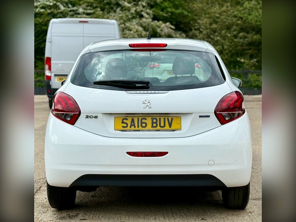 Peugeot 208 1.6 Bluehdi Access Ac Euro 6 SA16BUV White #6