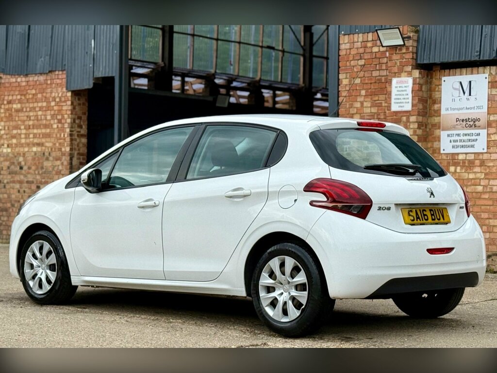 Peugeot 208 1.6 Bluehdi Access Ac Euro 6 SA16BUV White #5